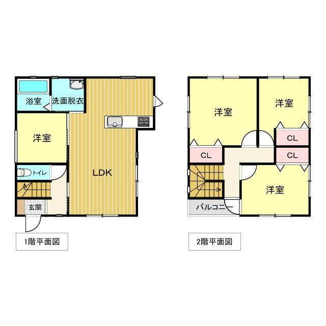 吉村町南田の間取り