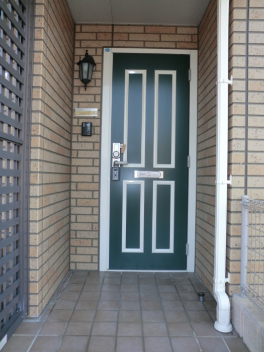 ウィズテリアの玄関|落ち着いた玄関です