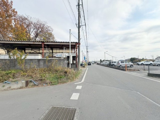 【前面道路含む現地写真】 | 川越市木野目　新築分譲　JR川越線『南古谷駅』徒歩18分　【牛子小学区】