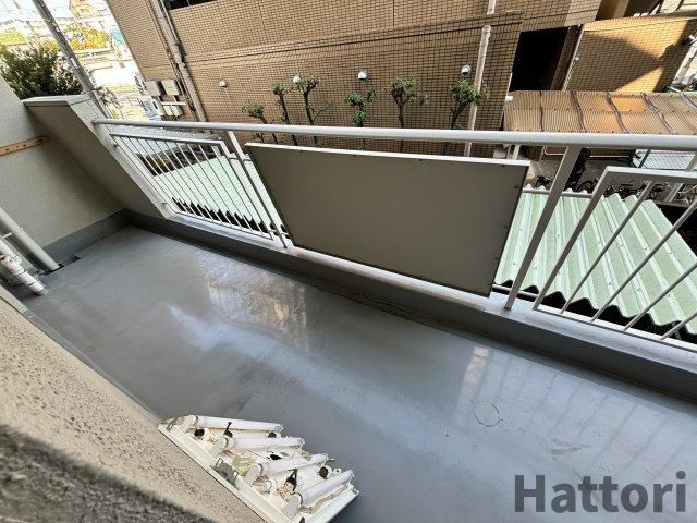 パルムハウス曽根のバルコニー