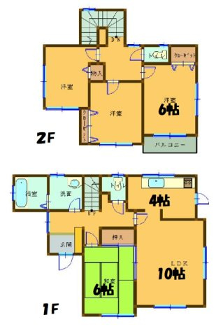山武市松尾町高富　中古戸建の間取り|図面と現況に相違がある場合、現況を優先致します。