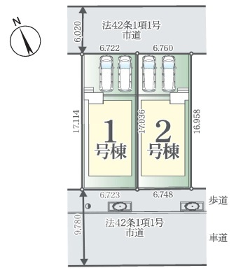 【区画図】 | 習志野市香澄５丁目１期