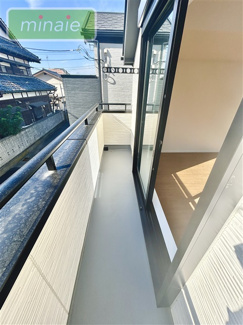 【バルコニー】 | 小学校5分　中学校5分　食洗機付　2階リビング　鷺沼３　3号棟 | 販売現地