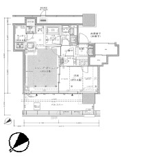 【間取り】 | シティタワー目黒