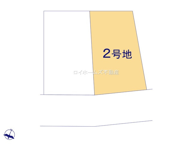 【区画図】 | 瀬戸市原山台４丁目5『仲介料無料』新築戸建て | 2号棟