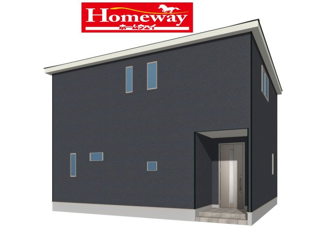 【外観】 | 嘉川小学校に通える新築戸建　山口市嘉川　第４－３号棟　クレイドルガーデン　アーネストワン | かわいいお家になって誕生します