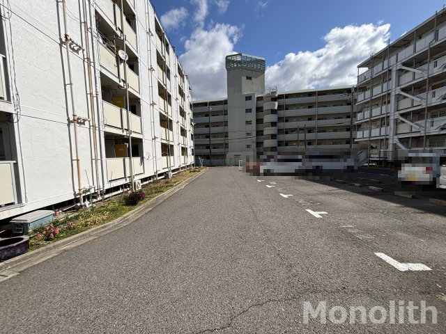 ビレッジハウス伏屋6号棟の駐車場