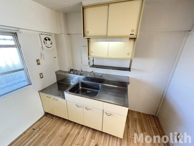 ビレッジハウス伏屋6号棟のキッチン