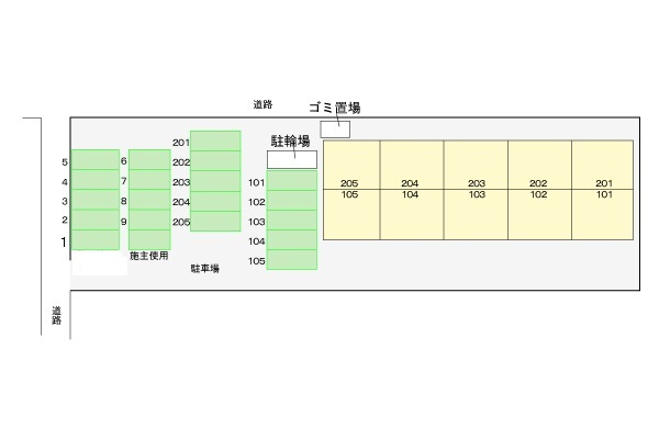 ｂｅｌｌｅ　ａｎｇｅの駐車場|駐車場