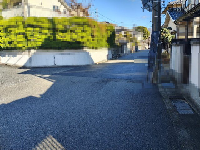 【前面道路含む現地写真】 | 姫路市御立西4丁目／中古戸建