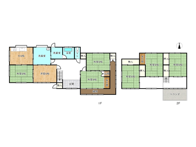 【間取り】 | 姫路市御立西4丁目／中古戸建