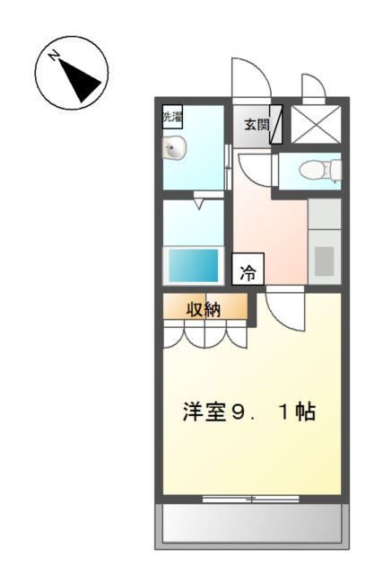 グランドイーストⅡの間取り