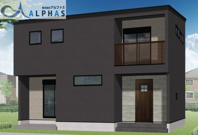 【完成予想図】 | 神戸市西区池上四丁目　新築戸建 | 令和８年４月完成予定♪
並列３台駐車可能♪※車種による