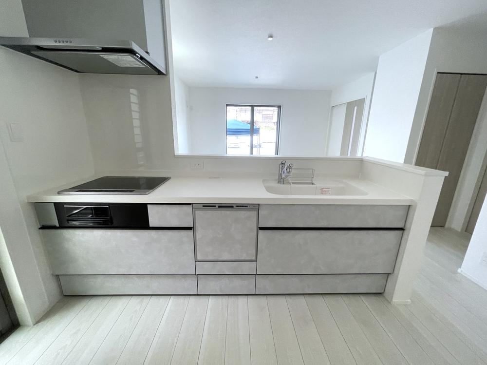 久米窪田町②　新築建売のキッチン|お料理しやすいキッチンです