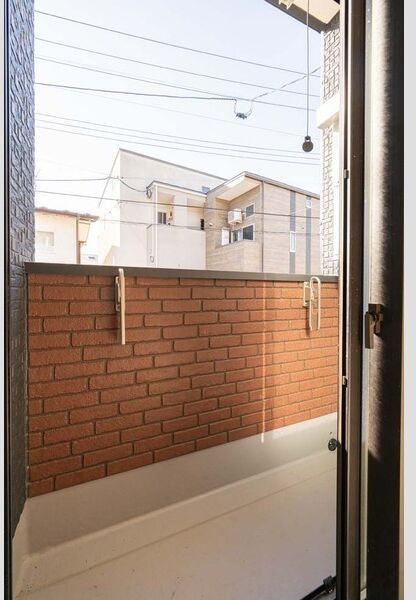ハーモニーテラス西中田Ⅷのバルコニー