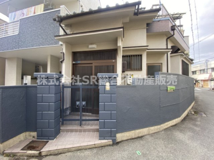 大蓮東2丁目中古戸建の外観|北東角地で陽当たり・通風良好です♪住環境充実してます！