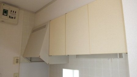 グリーンハイツのキッチン|キッチンの上部です