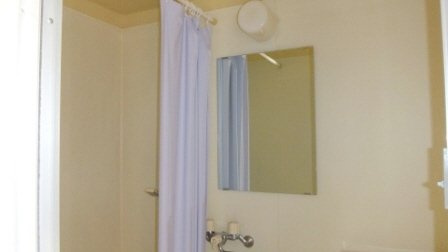 グリーンハイツの浴室|お風呂場の鏡です