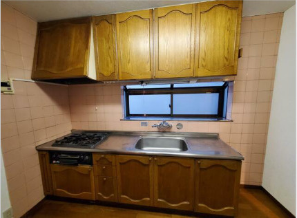 柏市南増尾貸家のキッチン