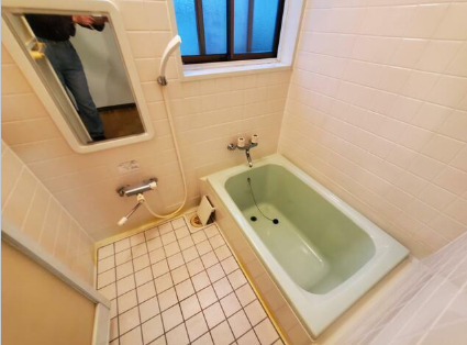 柏市南増尾貸家の浴室