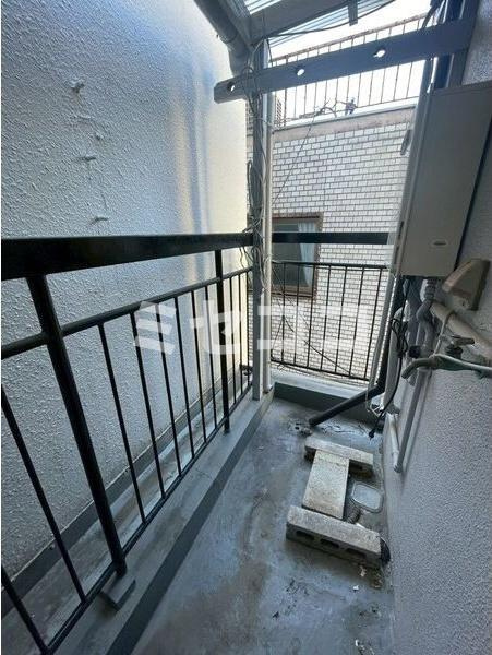 天六貸店舗のバルコニー