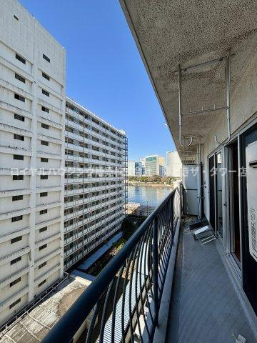 バルコニーからの眺望。