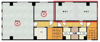 【間取り】 | フクダ不動産堺筋本町ビル | フクダ不動産堺筋本町ビル　間取り