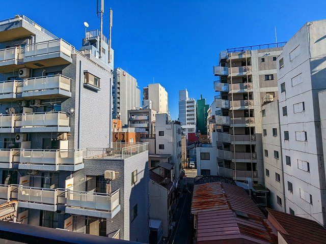 ヴィークブライト蔵前の設備|506号室からの眺望