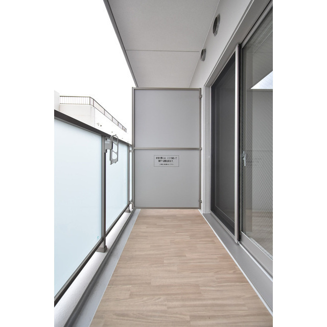 エスリード金山エクセアのバルコニー