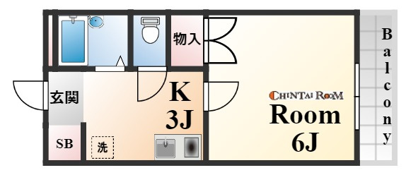 ヘーベル青木の間取り