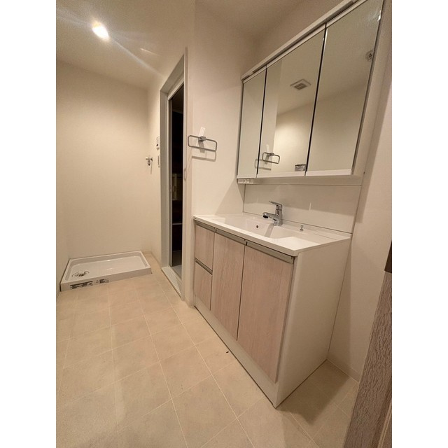 チェリーデ宝塚の洗面所