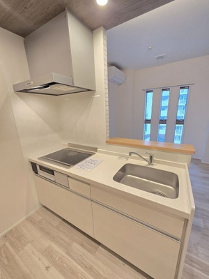 【キッチン】 | ハレアカラ東池袋 | IHが使えるカウンターキッチン