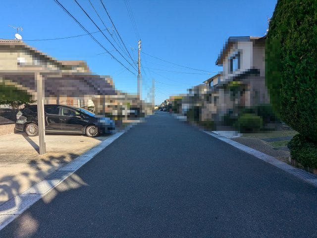 【前面道路含む現地写真】 | 久留米市宮ノ陣４丁目 中古戸建
