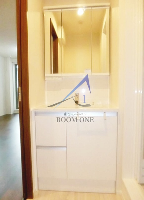 パルテール蒔田の洗面所|洗面台です。