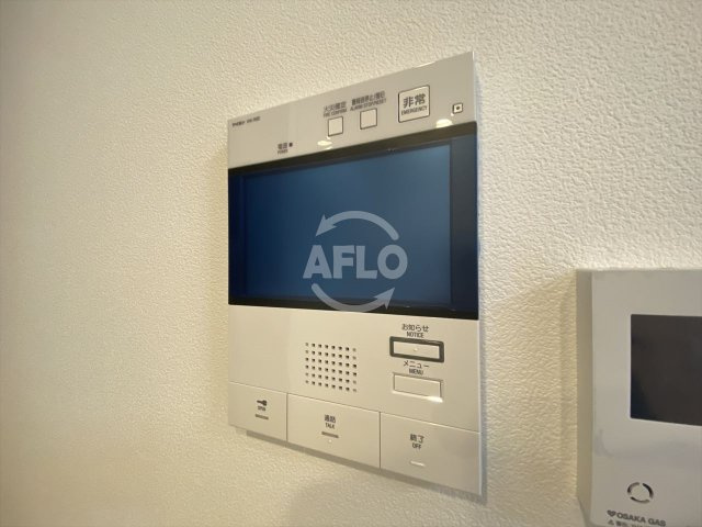 エステムコート谷町九丁目のセキュリティ|エステムコート谷町九丁目　TVモニター付きインターホン