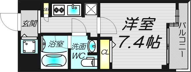 【間取り】 | アーデン西天満