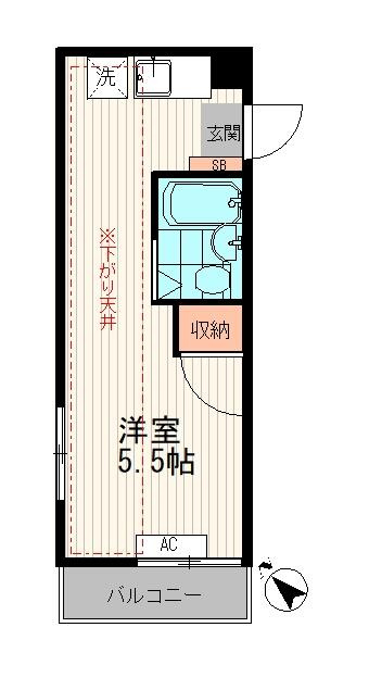 杉並区西荻北２丁目のアパートの画像