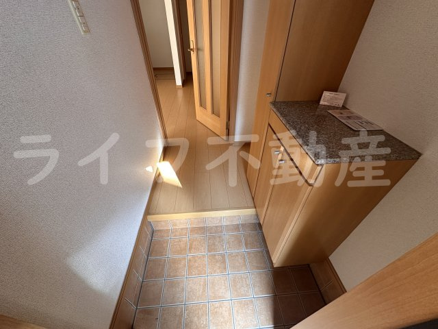 メゾン・ベル・カルムⅠの玄関|毎日通る玄関はこちらです