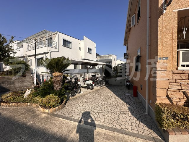 メゾン・ベル・カルムⅠのエントランス|エントランスです