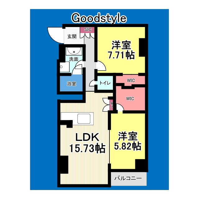 AREX丸の内IIの間取り