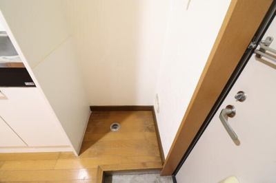 【その他】 | フラットＢ | 洗濯機置場