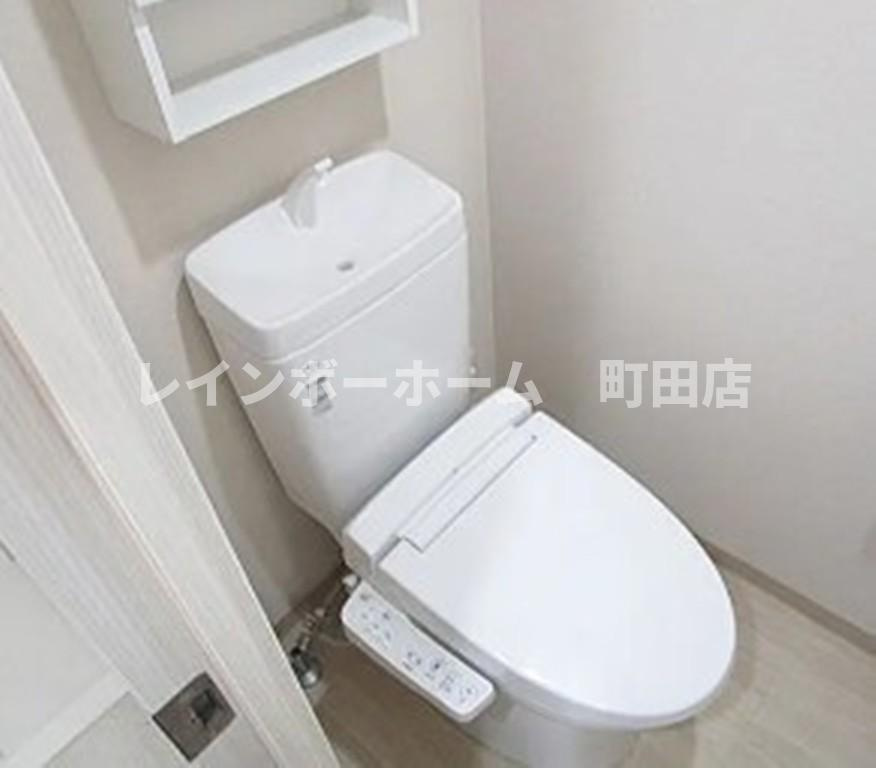 アイル　イムーブル百合ヶ丘※初期費用分割あと払いサービス利用可能物件のトイレ