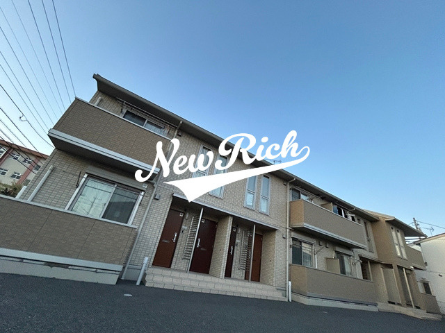 前橋市箱田町のアパートの外観