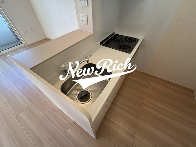 前橋市箱田町のアパートのキッチン