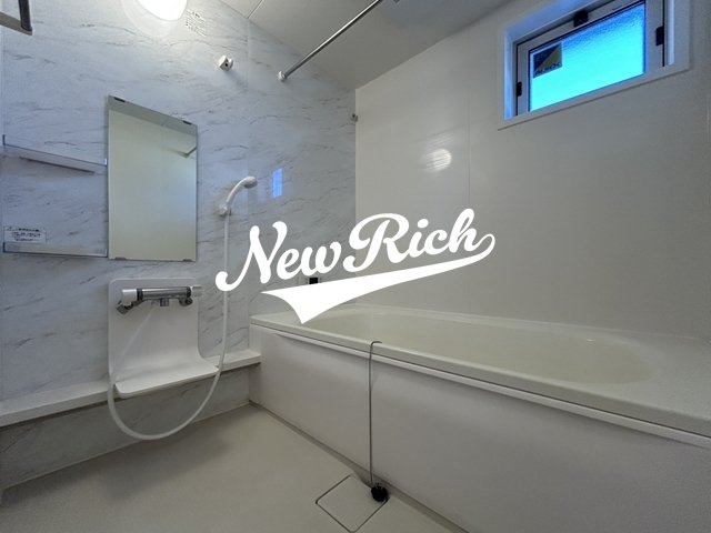 前橋市箱田町のアパートの浴室