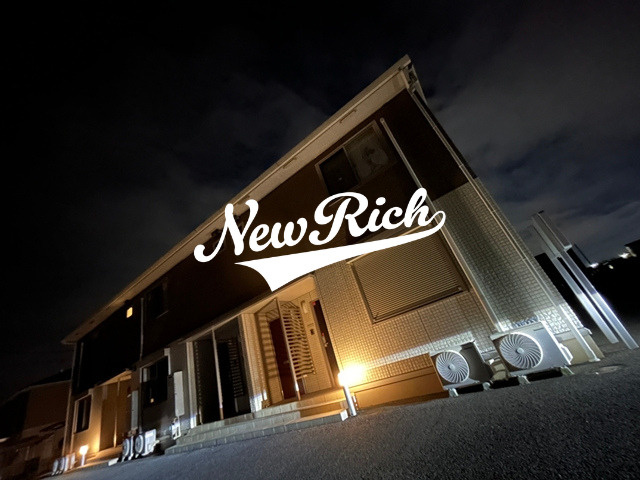 前橋市龍蔵寺町のアパートの外観