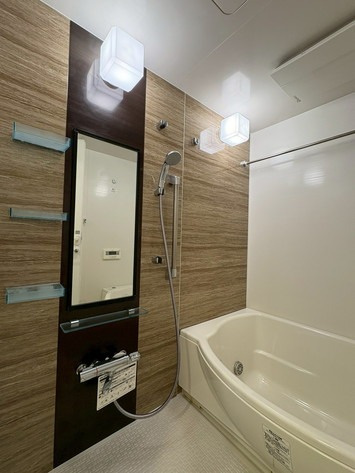 【浴室】 | エイルマンション清水 | 広々とした浴室で一日の疲れをゆったりと癒していただけます