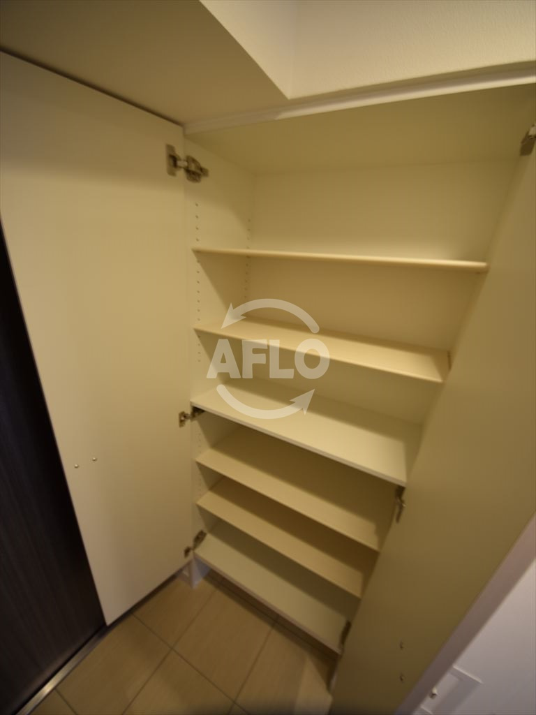 ファーストフィオーレ難波南パークサイドの収納|ファーストフィオーレ難波南パークサイド　靴箱