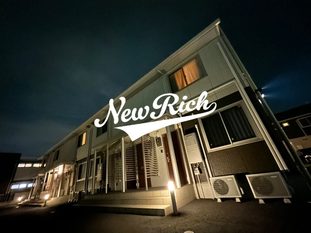 前橋市下大島町のアパートの外観