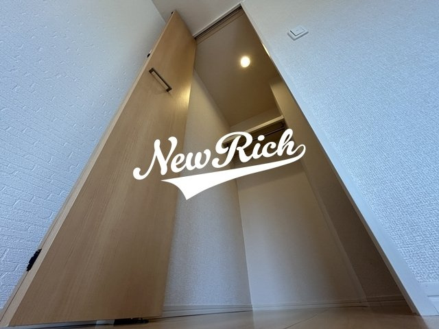 前橋市下大島町のアパートの収納